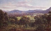 Eugene Guerard Spring in the valley of Mitta Mitta,with the Bogong Ranges in the distance china oil painting artist